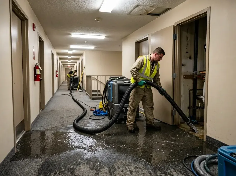 multi-unit-apartment-hallway-f-005 — frequently asked questions, Emergency Burst Pipe Water Extraction & Removal in Muldrow,…